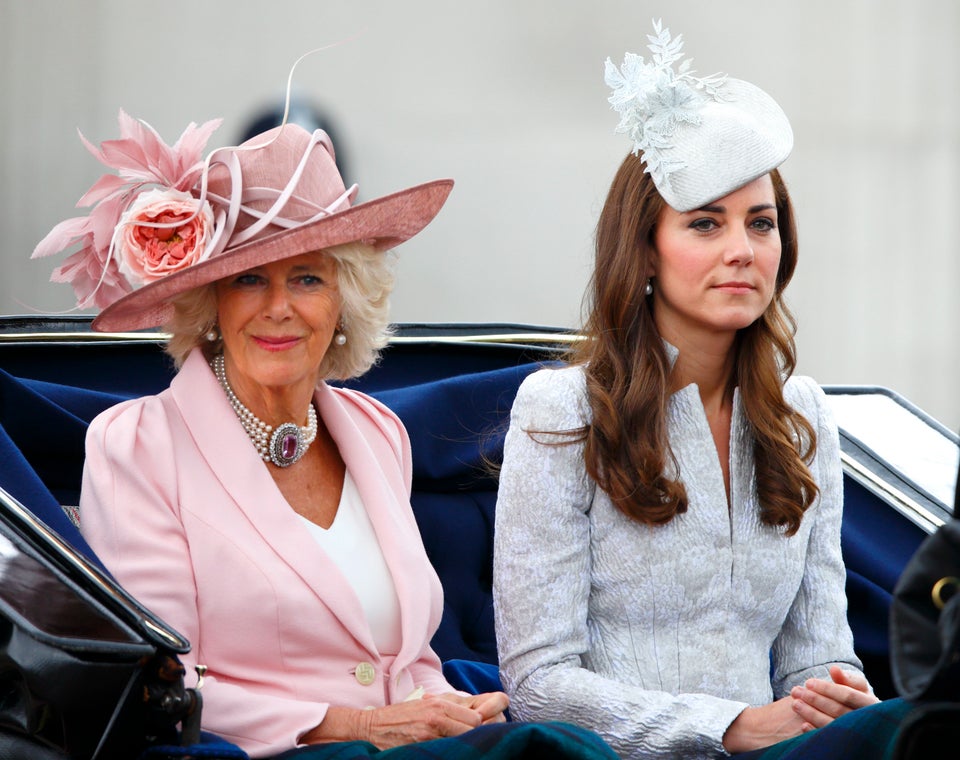 British Style Fashion Hats Staked in Market, Traditional English