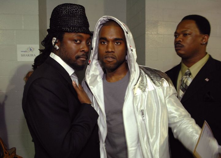will.i.am and Kanye West
