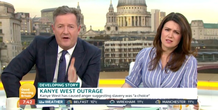 Piers Morgan and Susanna Reid