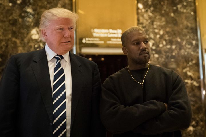 The President and Kanye met at Trump Tower in 2016