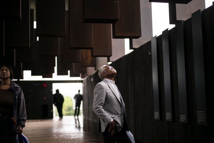 The National Memorial For Peace And Justice in Montgomery, Alabama.