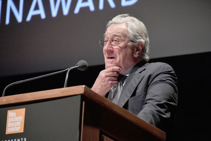 Robert De Niro said "the bullies and the liars are still intimidated by the strength and the truth."