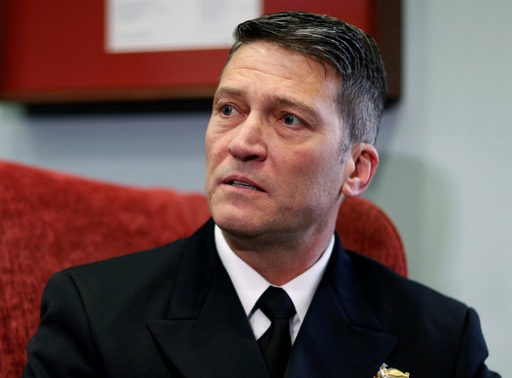 Rear Adm. Ronny Jackson.