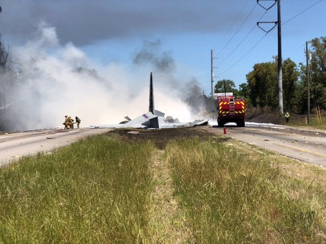 A C-130 coming from Puerto Rico has crashed in Georgia.