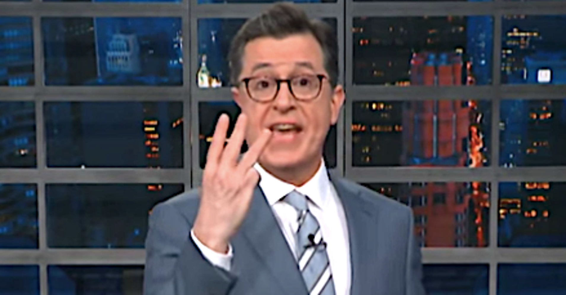 Stephen Colbert's '9 To 5' Parody Mocks Donald Trump's '11 To 2