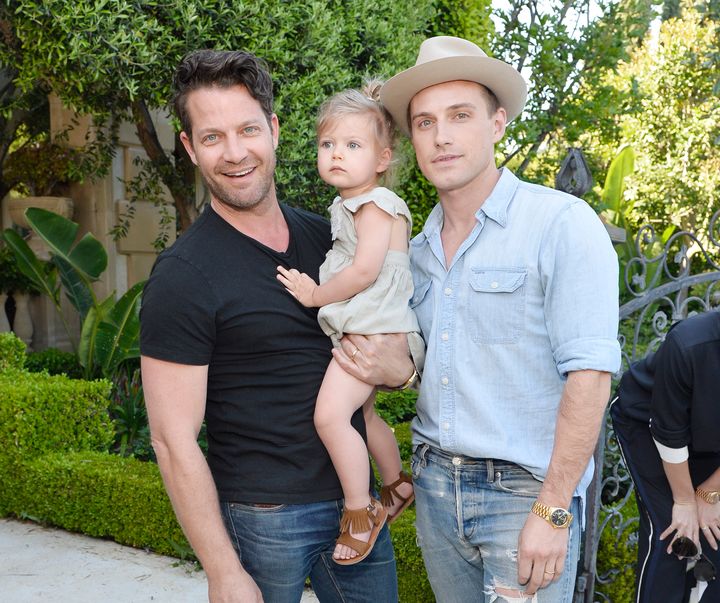 Nate Berkus (left) says his show's aim is to "break down barriers" and "normalize the way our family looks [and] the way our family loves."