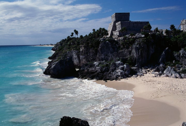 Markle adores Mexico, and Tulum (above) is just one of the many places she and Harry might end up.