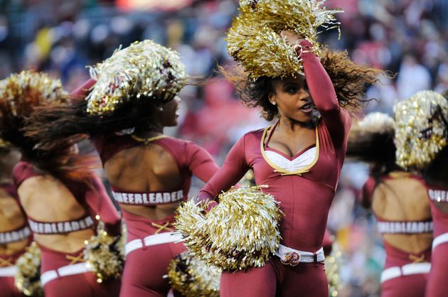 Japanese Professional Cheerleaders Nude - Washington NFL Cheerleaders Say They Were Required To Pose Nude, Act As  'Escorts': Report | HuffPost