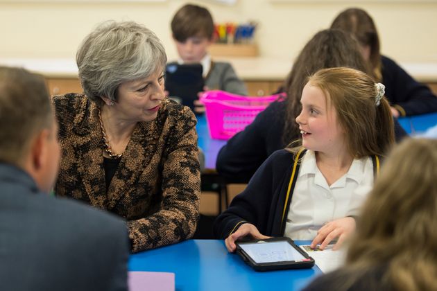 Theresa May in Sale, Trafford