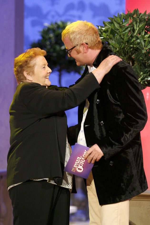 Minnie and Chris on 'The New Paul O'Grady Show' in 2006