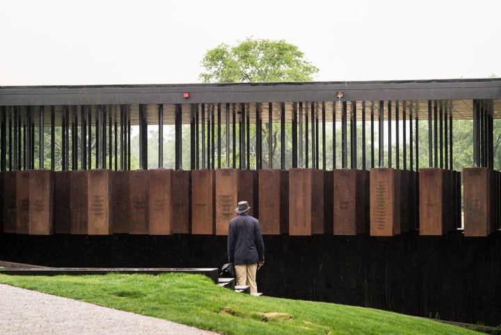 The National Memorial for Peace and Justice in Montgomery, Alabama.