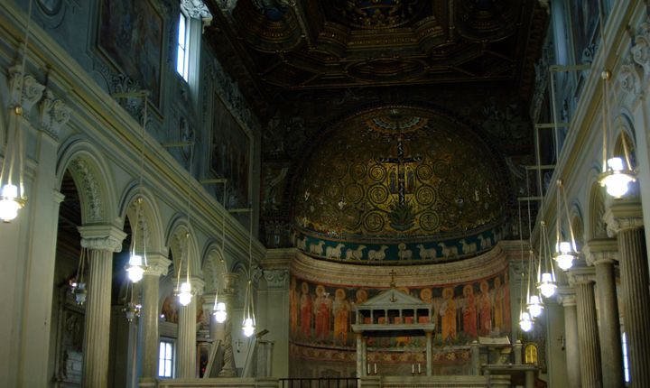 The Basilica of St. Clement in Rome.
