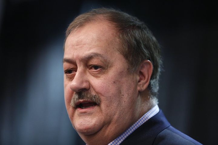 Former Massey Energy CEO Don Blankenship, a Republican U.S. Senate candidate from West Virginia, at a town hall campaign event in Huntington, West Virginia, on Feb. 1. 