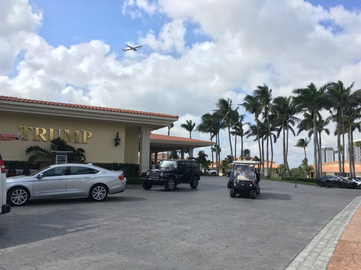 A view of the Trump resort in Doral, Florida.