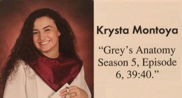 Teen Uses Grey S Anatomy For Secret Yearbook Message About Being Gay Huffpost