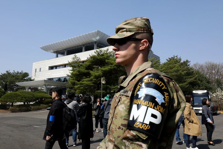 Thousands of U.S. troops have been stationed in South Korea since the Korean War.