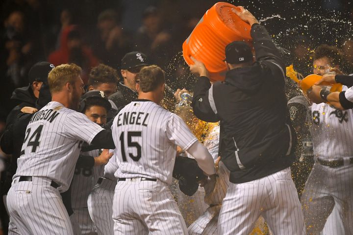 White Sox Celebration Reminds Sports Fans Of Trump's Alleged Pee Tape