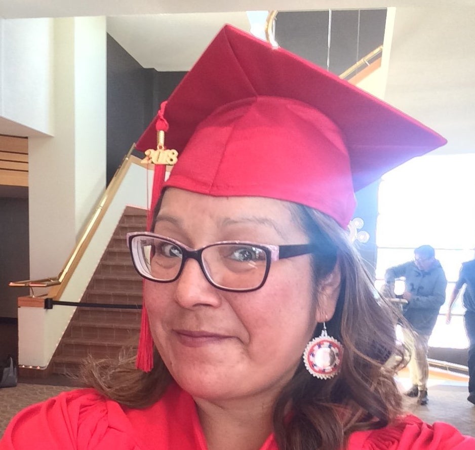 Sherry Mendowegan graduated with her high school diploma in March.