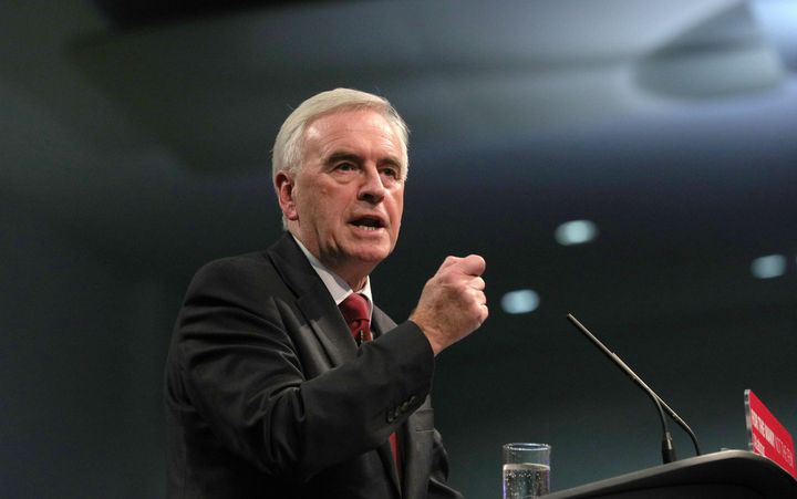 Shadow Chancellor John McDonnell has repeatedly been asked to apologise for comments he made about Esther McVey 