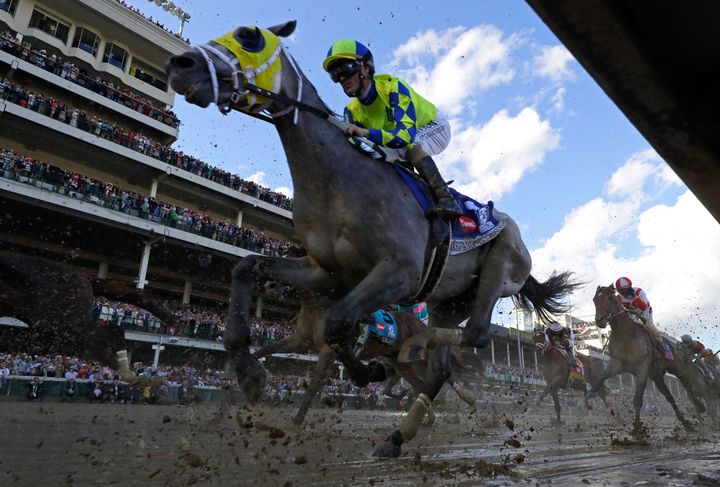 In 2017, jockey John Velazquez won the Kentucky Derby with his horse Always Dreaming. Here's how the popular expression "hands down" ties into all of this. 
