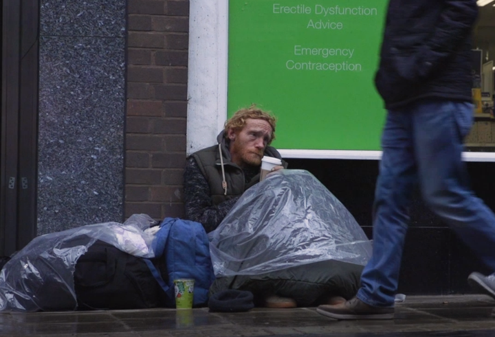 <strong>Rough sleeper Wayne described to HuffPost a vicious attack he suffered in Windsor</strong>