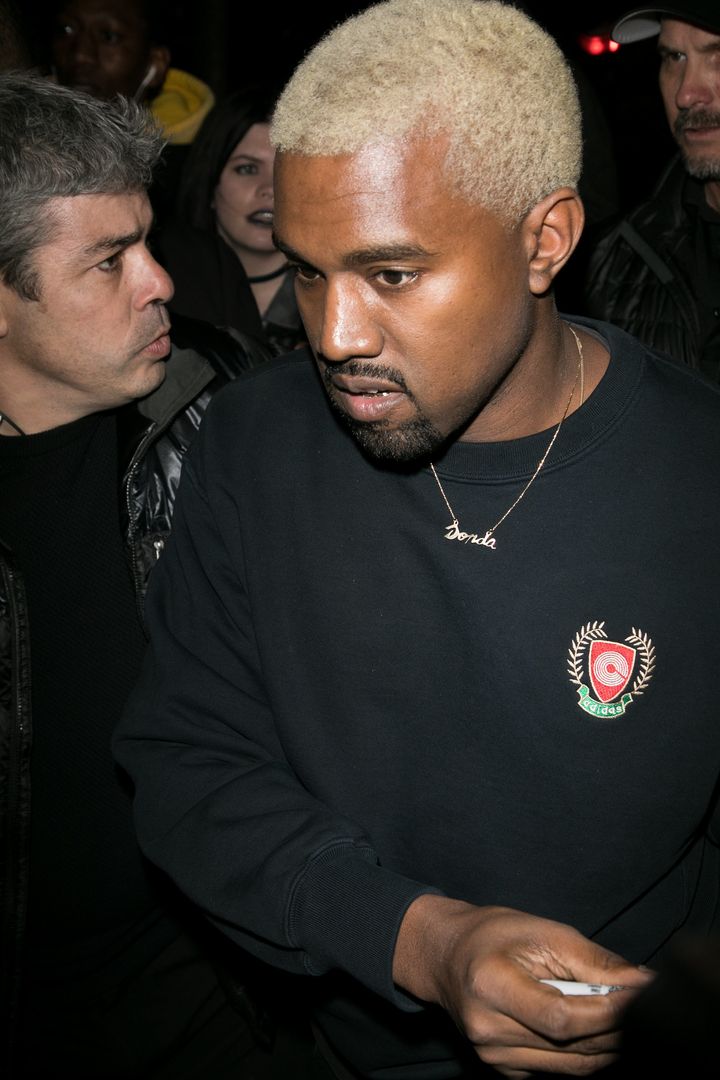 Kanye West in New York earlier this year