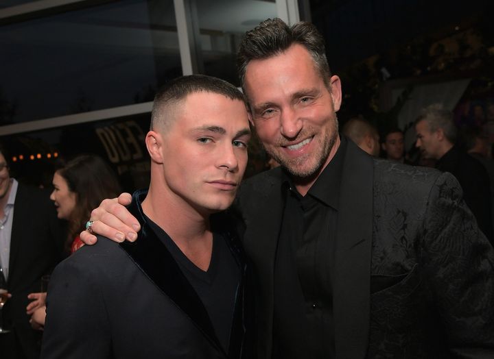 Colton Haynes and Jeff Leatham at the FX Networks celebration in September 2017. They got married in Palm Springs, California, the following month. 