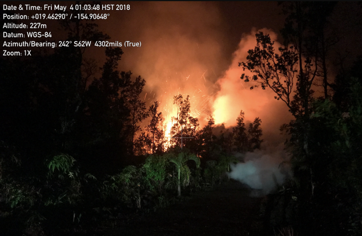 Earthquakes have shaken Hawaii's Big Island, causing lava to spew from fissures in the Puna district.