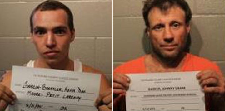 Kevin Garcia-Boettler, 22, and Johnny Shane Barker, 43.