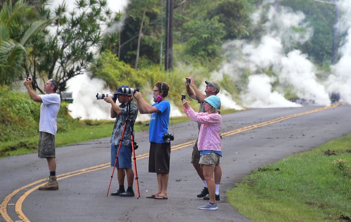 Officials have ordered thousands of people to evacuate the area.