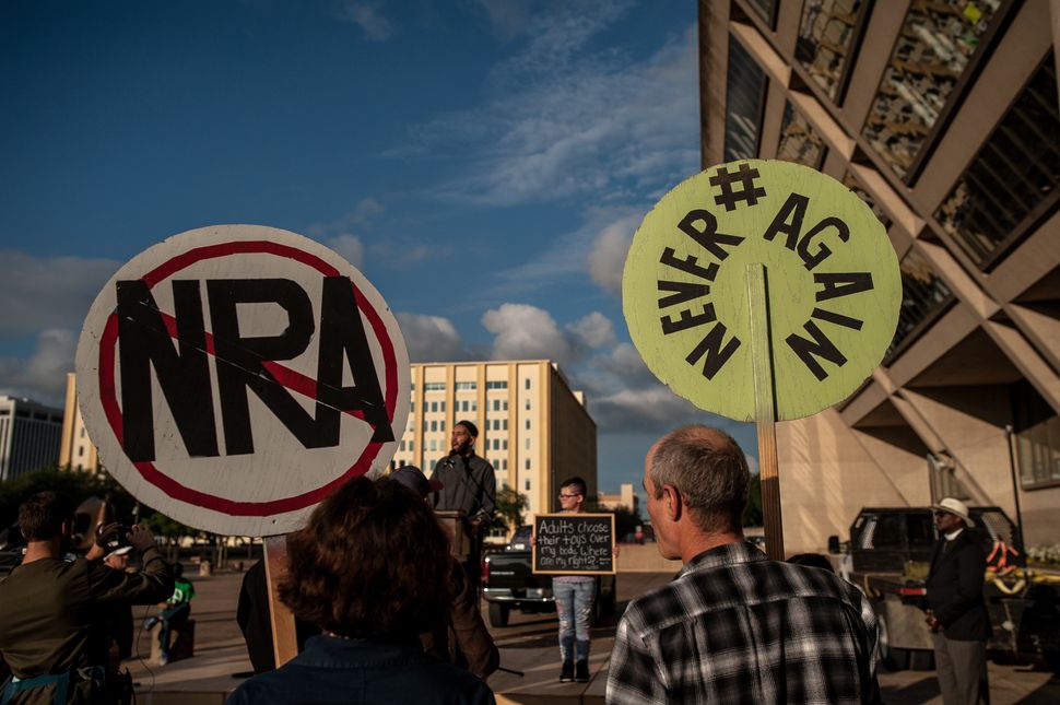 It Was Protests, Peddling And Presidents At This Year's NRA Convention
