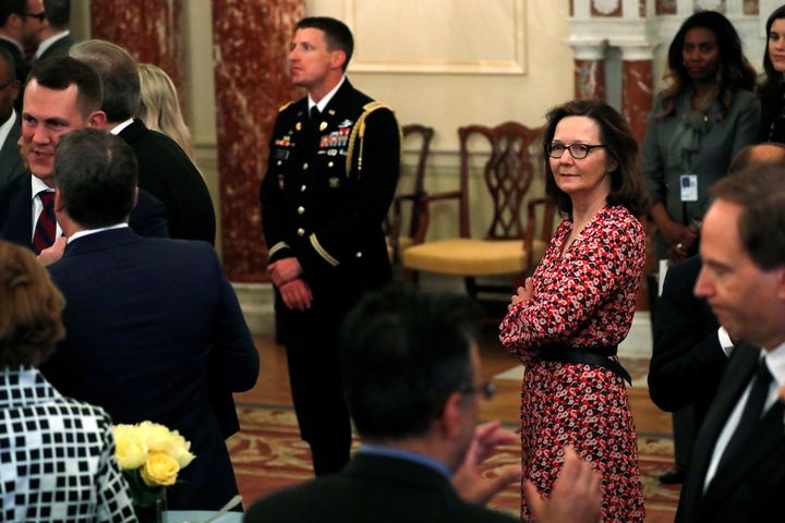 Gina Haspel, at right, has come under scrutiny for her role in the CIA's use of torture.