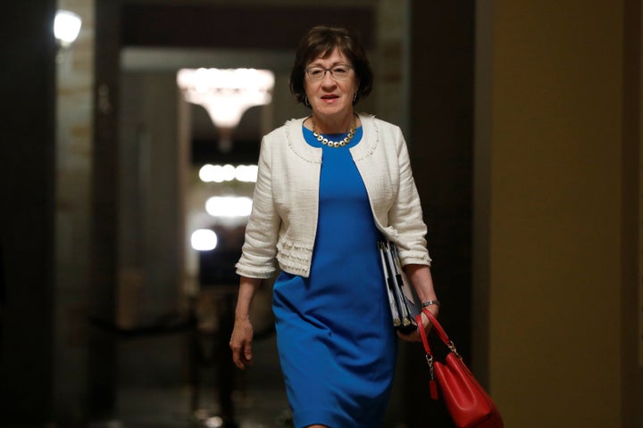 Sen. Susan Collins (R-Maine) has shown a willingness to buck President Donald Trump in the past.