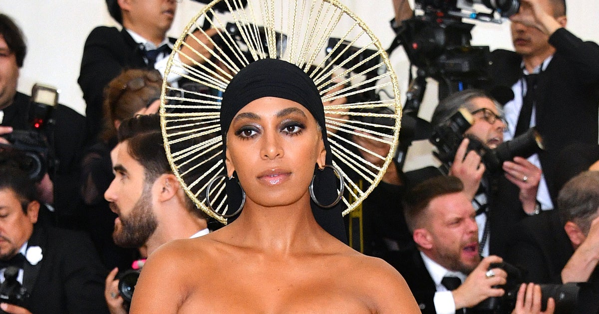 Met Gala 2018 Solange Knowles' Durag And Halo Combo Had Everyone