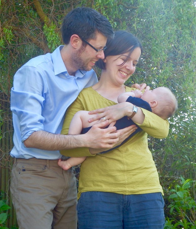 Rory Palmer MEP, his wife Rowan and their daughter Ellie