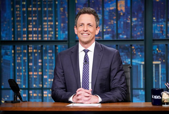 Seth Meyers said he turned down Donald Trump's conditions for appearing on his show.