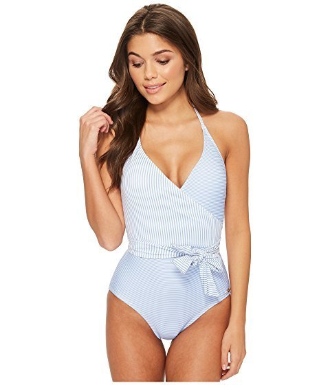 two tone one piece swimsuit