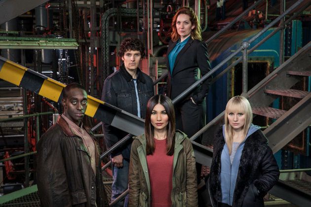 The cast of 'Humans'