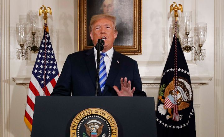 US President Donald Trump has announced the US is to pull out of the landmark nuclear deal with Iran