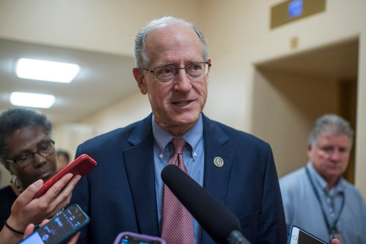 Rep. Mike Conaway, R-Texas, at the Capitol in July 2017. He is the lead author of the 2018 farm bill, which which faces opposition from Democrats and fiscal conservatives.
