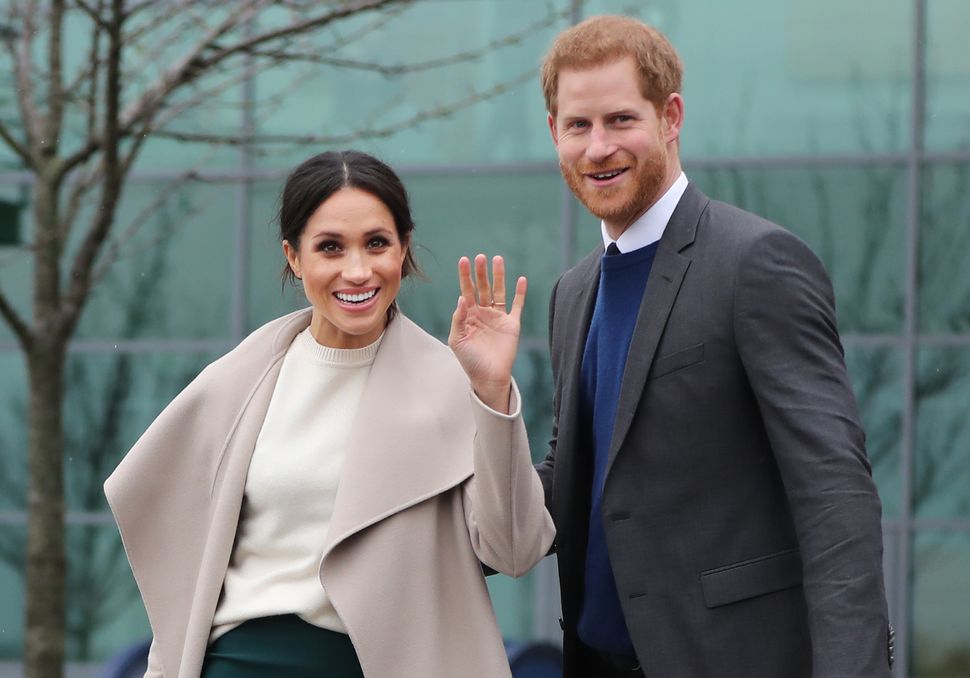Harry and Meghan are expected to be dubbed the Duke and Duchess of Sussex on their wedding day 