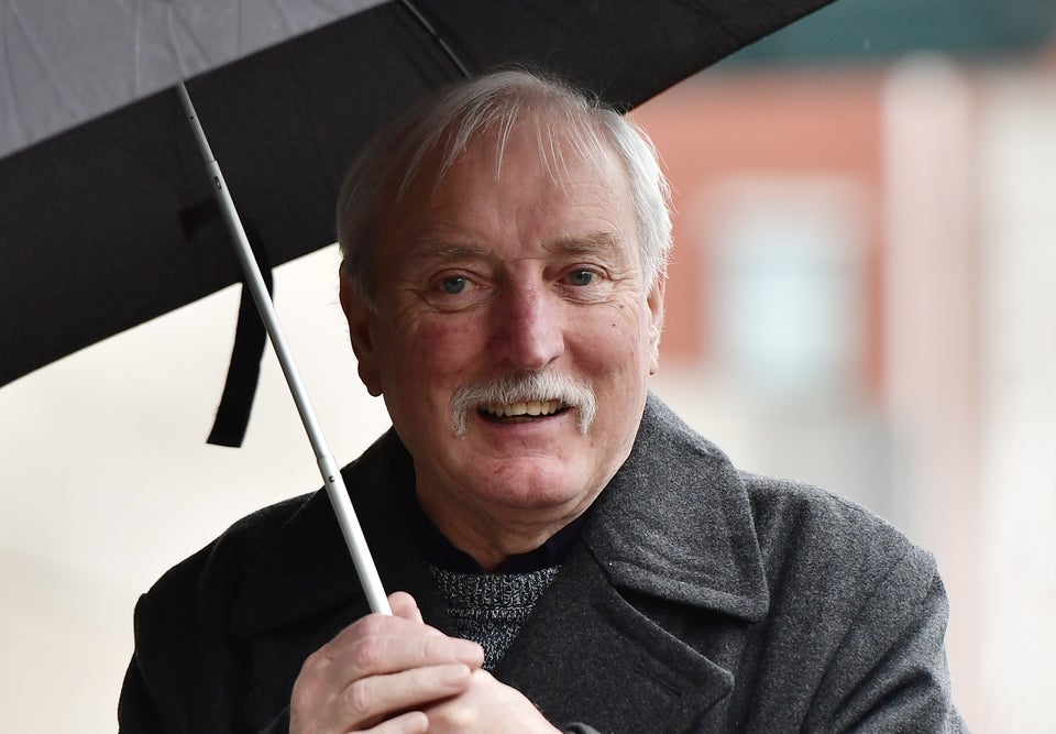 Ivor Bell leaves Laganside Courts following a pre-trial hearing on December 16, 2016.