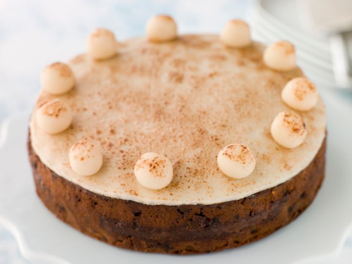 Some Brits celebrate Mothering Sunday with Simnel cake.