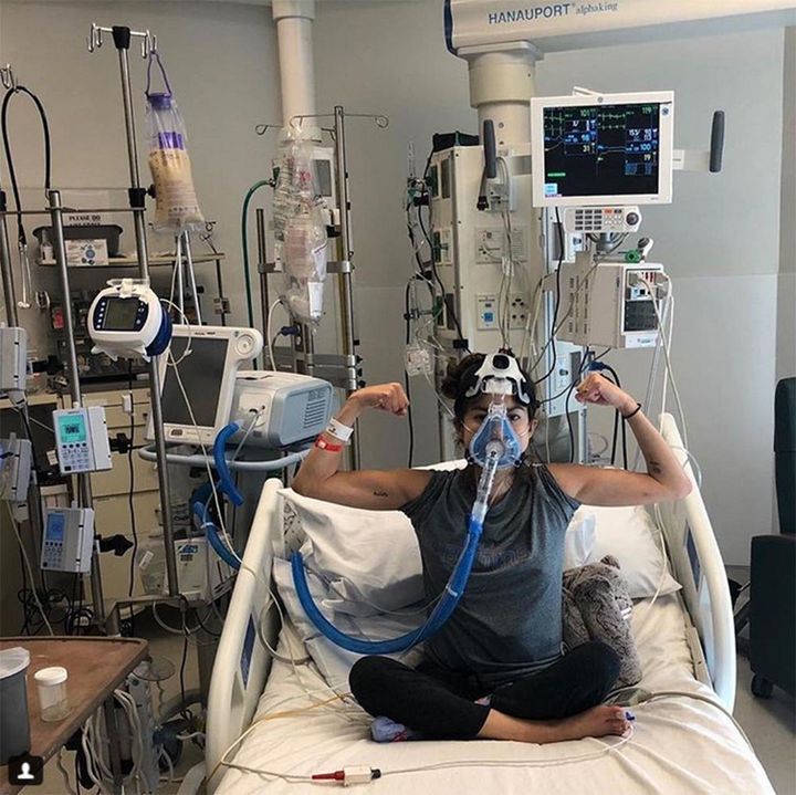 Haber chronicles her life with a lung transplant on her Instagram account, <a href="https://www.instagram.com/fight2breathe/" target="_blank" role="link" class=" js-entry-link cet-external-link" data-vars-item-name="Fight2Breathe" data-vars-item-type="text" data-vars-unit-name="5aec8975e4b0c4f193223b87" data-vars-unit-type="buzz_body" data-vars-target-content-id="https://www.instagram.com/fight2breathe/" data-vars-target-content-type="url" data-vars-type="web_external_link" data-vars-subunit-name="article_body" data-vars-subunit-type="component" data-vars-position-in-subunit="17">Fight2Breathe</a>