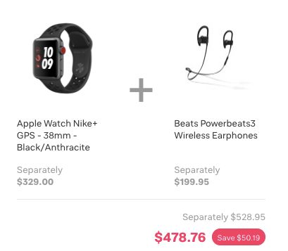 Save $50 on Apple Watch Nike+ and Beats Powerbeats3 Wireless Earphones