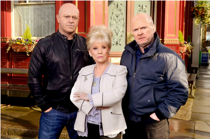 Dame Barbara played Peggy Mitchell in EastEnders