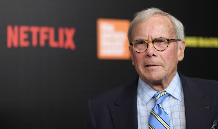 Tom Brokaw attends the "Five Came Back" premiere at Lincoln Center on March 27, 2017, in New York City. 