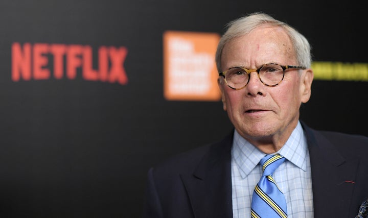 Tom Brokaw attends the "Five Came Back" premiere at Lincoln Center on March 27, 2017, in New York City.