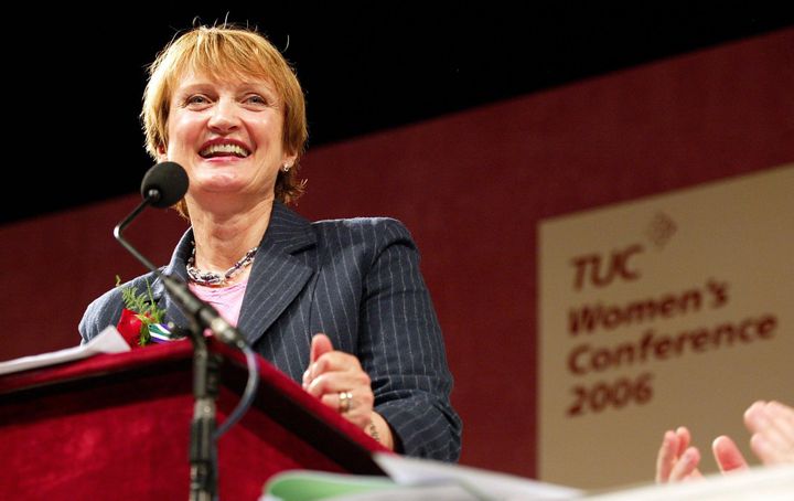 Tessa Jowell addressing the TUC women's conference on International Women's Day in 2006