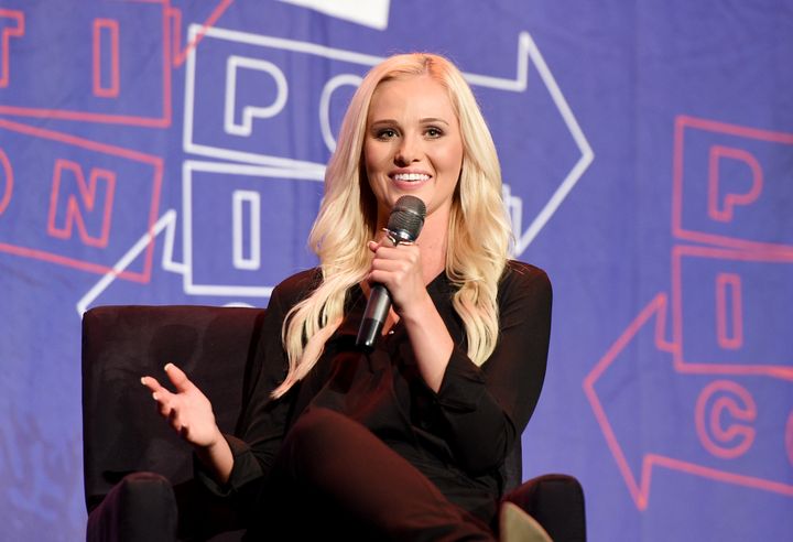 Tomi Lahren, the descendant of immigrants from Russia, Germany and Norway, thinks the arrival of non-English speakers is "not what this country is based on."